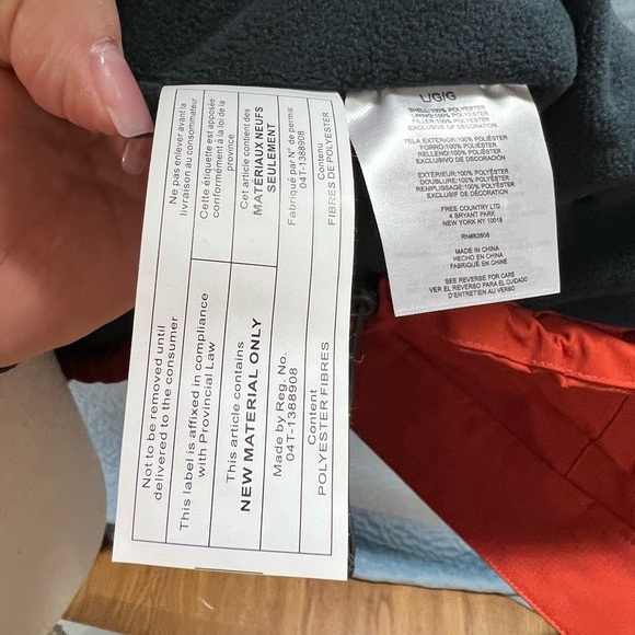 Ski jacket 3 in 1 Free Country - Picture 8 of 16